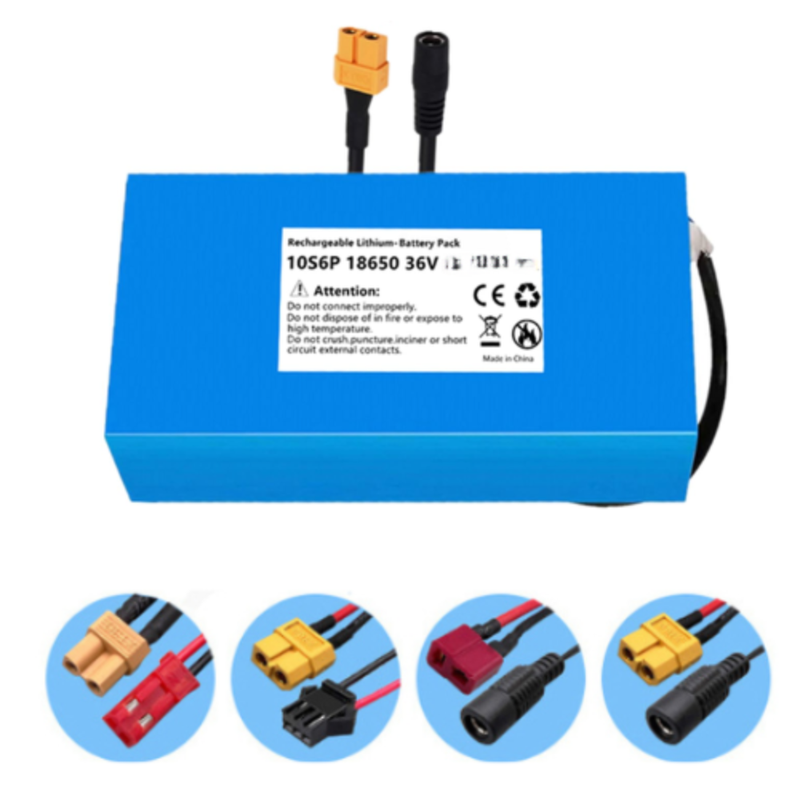 Load image into Gallery viewer, [10S6P][36V/18Ah] Universal E Bike Electric Scooter 18650 Replacement Battery Pack - Polar Tech Australia
