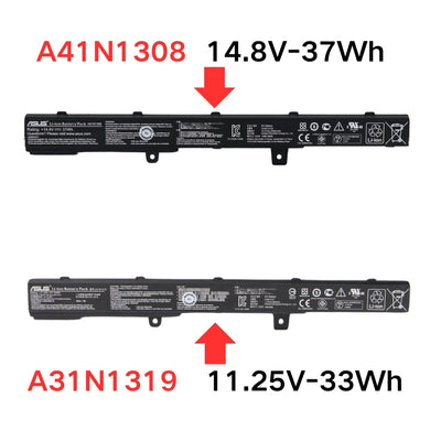 [A31N1319 & A41N1308] Asus D550CA-SX281H F551CA X451CA-2A - Replacement Battery - Polar Tech Australia