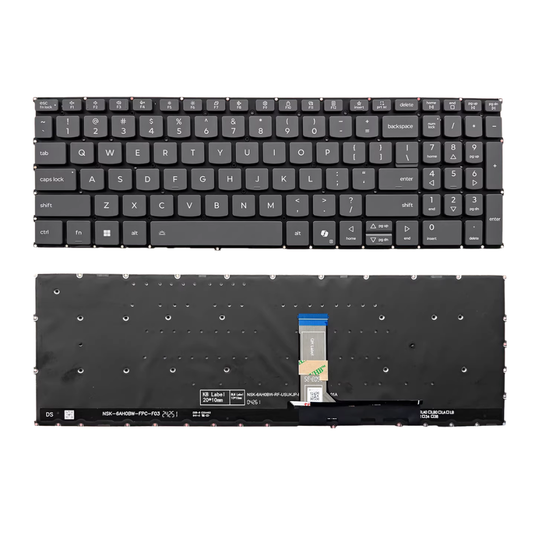 Lenovo IdeaPad Slim З 15АНР10 / З 15АRР10 / 3 15IRH10 / 3 15IRH10R Series - Laptop Keyboard With Backlit US English Layout - Polar Tech Australia