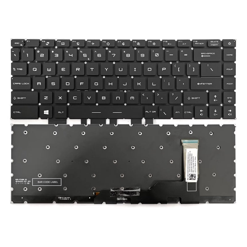 Load image into Gallery viewer, MSI reator Z16 MS-1571 Z16-A11UET 16V4 14D3 14DK Series - Laptop Keyboard With Backlit US Layout - Polar Tech Australia
