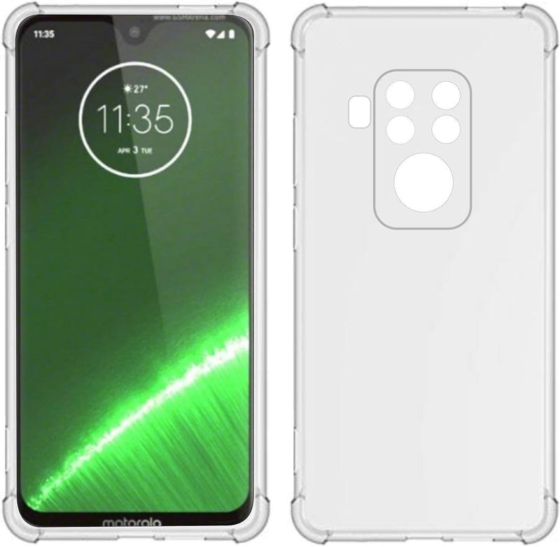 Cargue la imagen en el visor de la galería, Motorola Moto One Zoom - AirPillow Cushion Transparent Soft Clear TPU Four Corners Protective Case - Polar Tech Australia
