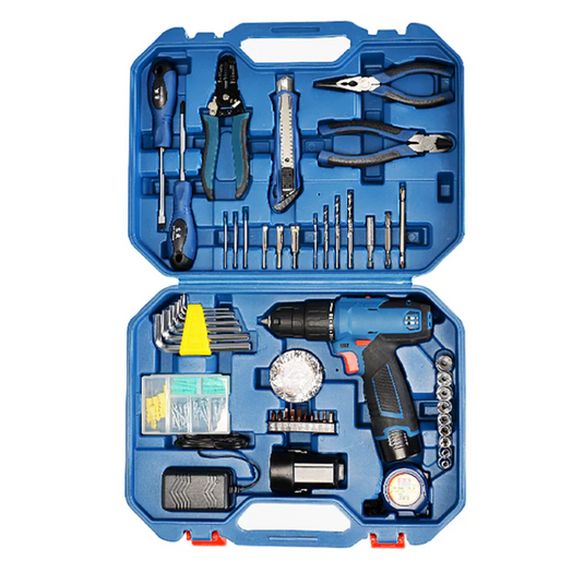 [MJZ1601] DongCheng Charging Screwdriver Multifunctional Double Speed Electric Drill Tool Set