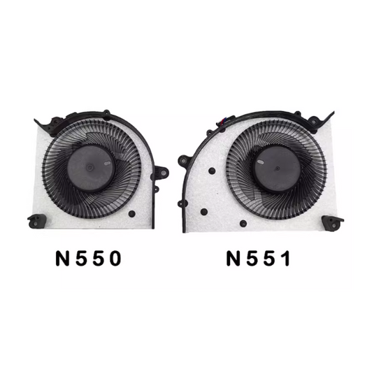 MSI PABD1A010SHR N550 PABD1A010SHL N551 DC 12V Series - Laptop CPU & GPU Cooling Fan Cooler