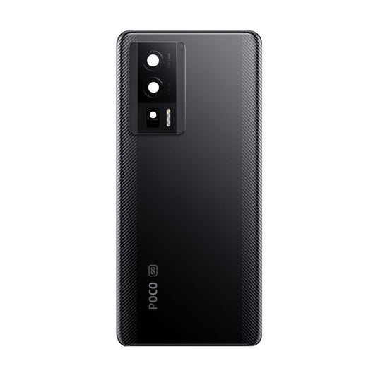 [With Camera Lens] Xiaomi Poco F5 Pro - Back Rear Battery Glass Panel Cover