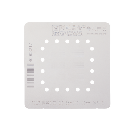 Apple iPhone 15 - Screen Display IC Reballing Stencil (Amaoe) - Polar Tech Australia