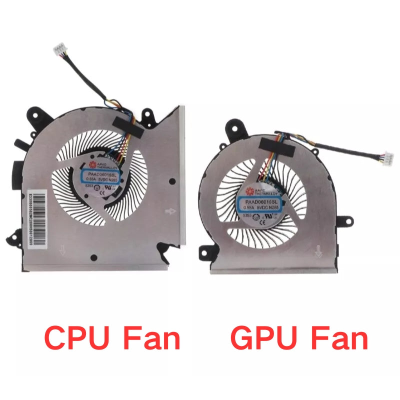 Load image into Gallery viewer, MSI GF63 GF65 Thin MS-16R1 MS-16R2 MS-16R3 MS-16R5 WF65 Series - Laptop CPU &amp; GPU Cooling Fan - Polar Tech Australia
