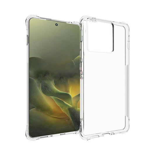 Motorola Moto Edge 70 - Transparent TPU + Acrylic Anti-Drop Phone Case