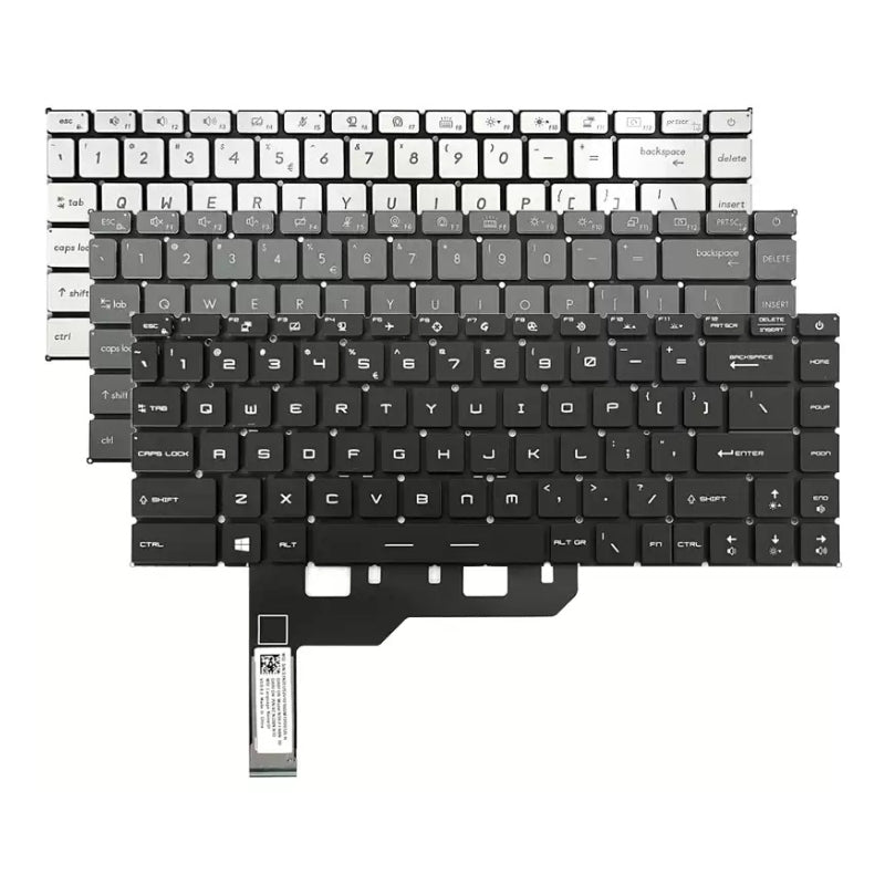 Load image into Gallery viewer, MSI GS66 Stealth GE66 Raider GP66 &amp; Stealth 15M MS-1541 MS-1551 MS-1562 MS-1563 MS-1571 Series - Laptop Keyboard With Backlit US Layout
