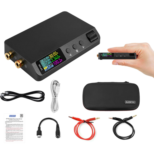 [DP100] ALIENTEK DC Power Supply Variable, 30V 5A Bench Supply, Adjustable Regulated Digits Display Mini Portable Lab Voltage Regulator Switch 100W