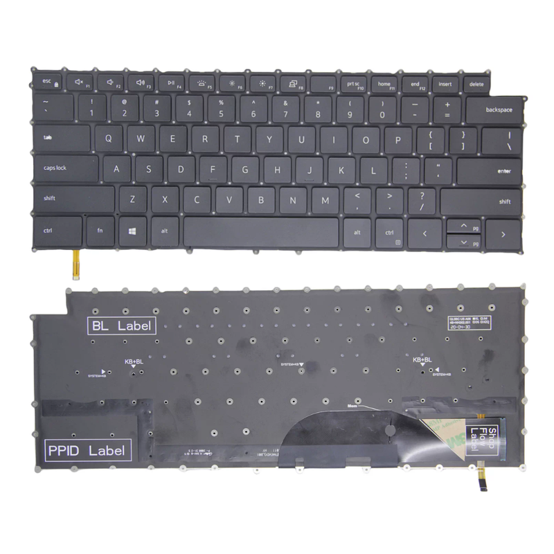 Load image into Gallery viewer, Dell XPS 15 9500 9510 9520 / 17 9700 9710 9720 Series - Laptop Keyboard With Backlit US English Layout - Polar Tech Australia
