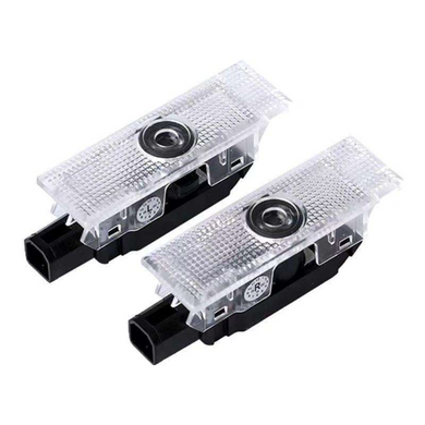 [2 PCS] Maserati Car Door Logo Light Brand Shadow Lights Courtesy Lamp - Polar Tech Australia