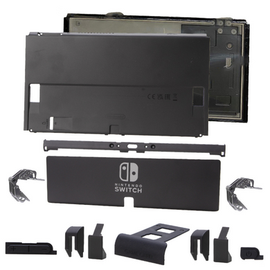 Switch OLED Console Shell Original Replacement Back Cover - Polar Tech Australia