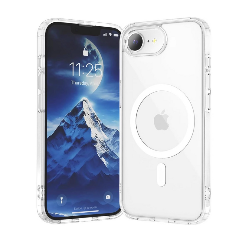 Load image into Gallery viewer, [MagSafe Compatible] Apple iPhone 16/16 Plus/16 Pro/16 Pro Max/16e Magnetic Transparent Clear Case Cover - Polar Tech Australia
