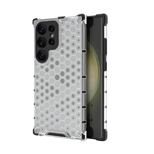 Samsung Galaxy S24 Plus 5G (SM-S926) - Honeycomb Transparent Shockproof Protection Case