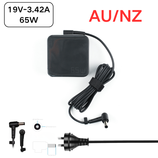 [19V-3.42A/65W][5.5x2.5] ASUS A41 AiO (A41GA) / F555 P550 X550 / ASUS Vivobook 15 (F550) F505 V550 / 17 X705 Series - Laptop AC Power Supply Adapter Charger