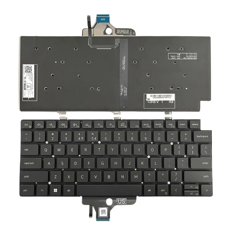 Cargue la imagen en el visor de la galería, Dell 13 7300 7310 7320 7330 7410 7520 7420 / E7320 5320 5330 Series - Laptop Keyboard With Backlit US Layout
