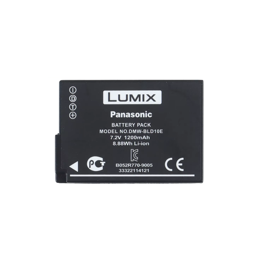 [DMW-BLD10E] Panasonic Lumix DMC-G3 DMC-GF2 DMC-GX1 Series - Camera Replacement Battery
