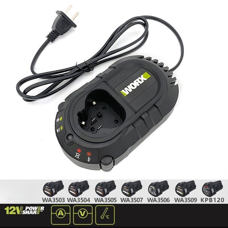 Chargez l&#39;image dans la visionneuse de la galerie, Genuine Original Worx 12V-1.5A Electrical Tool Li-ion Battery - Replacement Charger - Polar Tech Australia
