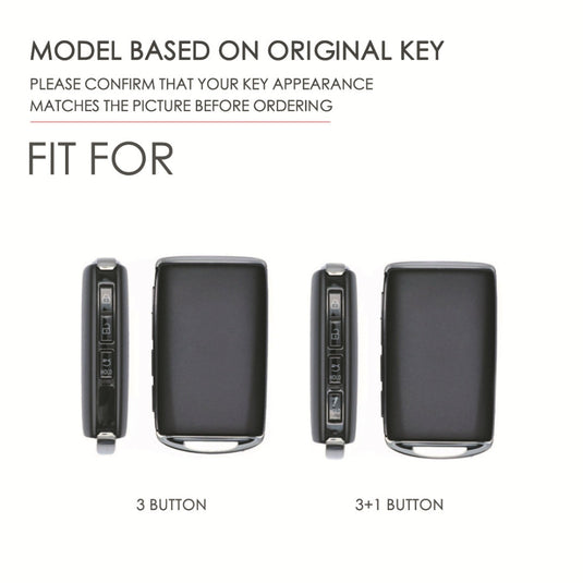 Mazda Handcrafted Genuine Leather Folding Car Key Fob Case Cover For CX-5, CX-3, CX-30, CX-9