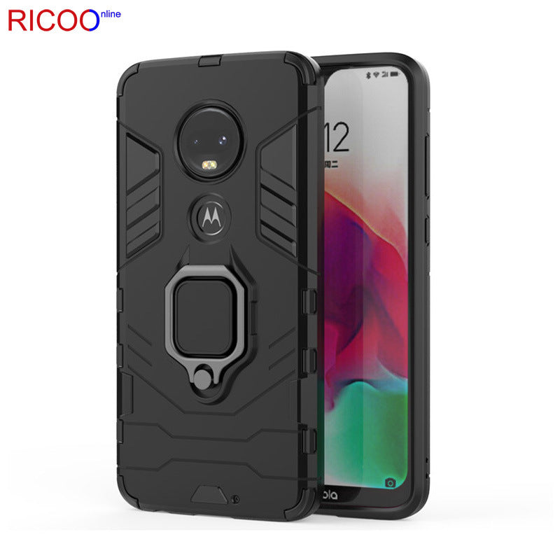 Chargez l&#39;image dans la visionneuse de la galerie, [Magnetic Kickstand] Motorola Moto G7/G7 Plus - Shield Shockproof Rugged Heavy Duty Case - Polar Tech Australia
