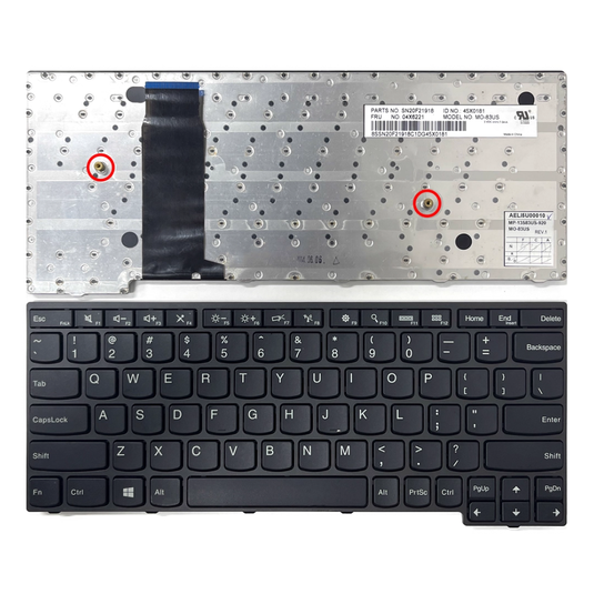 Lenovo ThinkPad 11e / ThinkPad Yoga 11e 20D9 20DA Series - Laptop Keyboard Without Backlit US Layout - Polar Tech Australia
