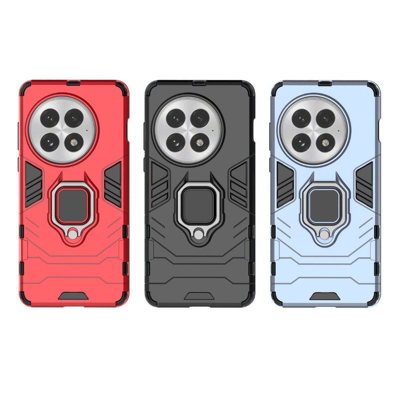 Chargez l&#39;image dans la visionneuse de la galerie, OnePlus Nord 2T - Heavy Duty Armor Case With Ring Holder Stand
