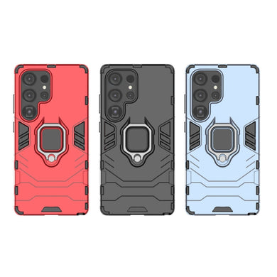 Samsung Galaxy S20 (SM-G980, SM-G981) - Heavy Duty Armor Case With Ring Holder Stand