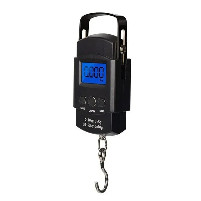 Chargez l'image dans la visionneuse de la galerie, 50kg/10g Oauee Mini Scale Electronic For Fishing Luggage Travel Weighting Steelyard Portable Digital Kitchen Scales
