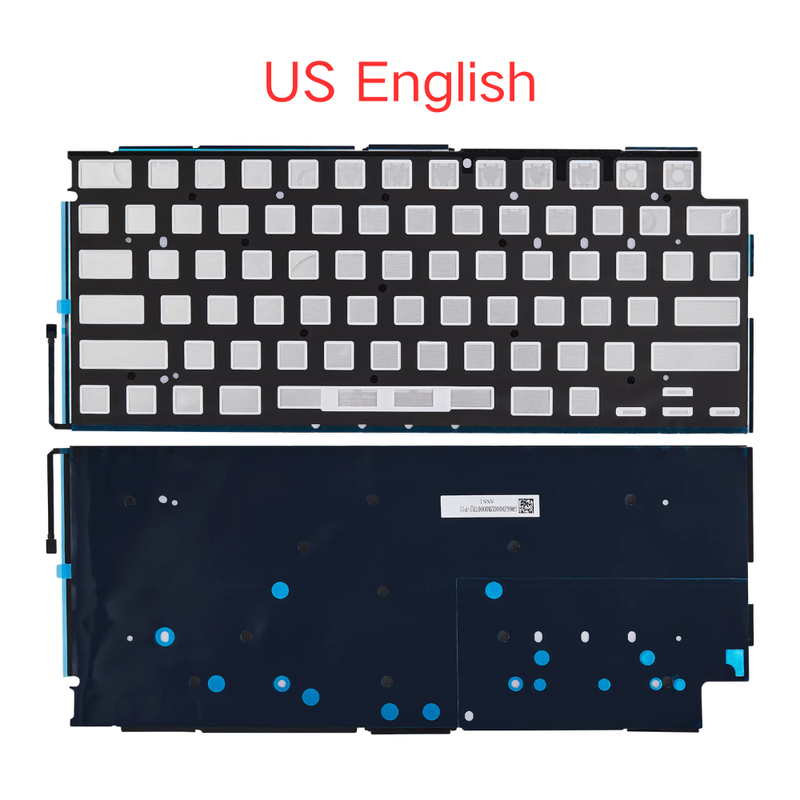 Load image into Gallery viewer, MacBook Air 13" A3113 (2024) - Keyboard Backlight Sheet US UK English Layout
