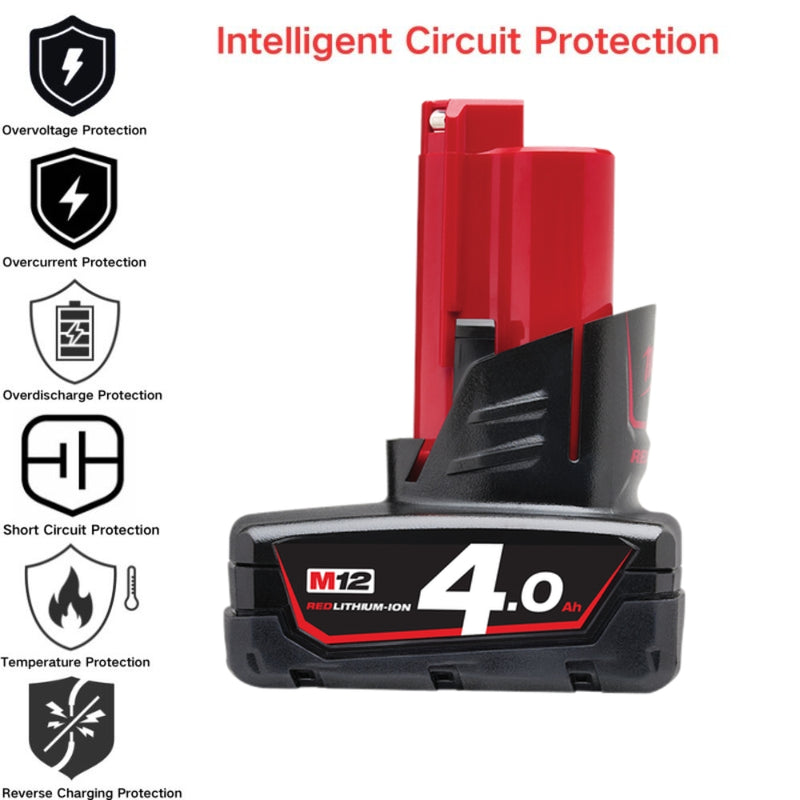 Load image into Gallery viewer, [M12B2]Genuine Original Milkwaukee 12V - Replacement Electrical Tool Li-ion Battery
