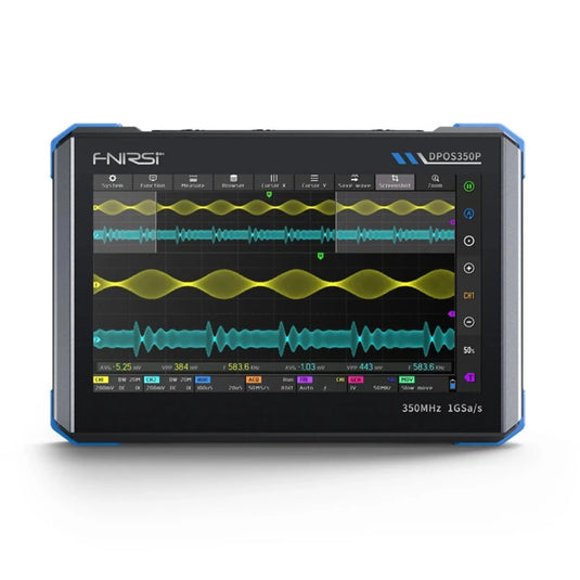 [DPOS350P] FNIRSI 4-IN-1 350MHz 1GSPS Tablet Oscilloscope Signal Generator Spectrum Analyzer Frequency Response Analyzer