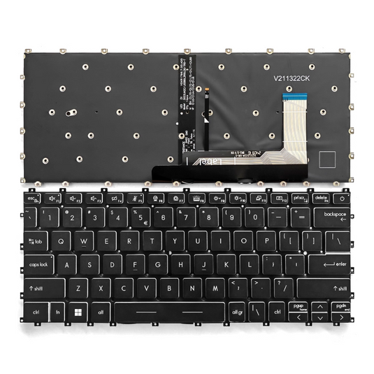MSI Summit 13 Evo A2HM A2HMTG A2VM A2VMTG MS-13P5 Series - Laptop Keyboard With Backlit US layout