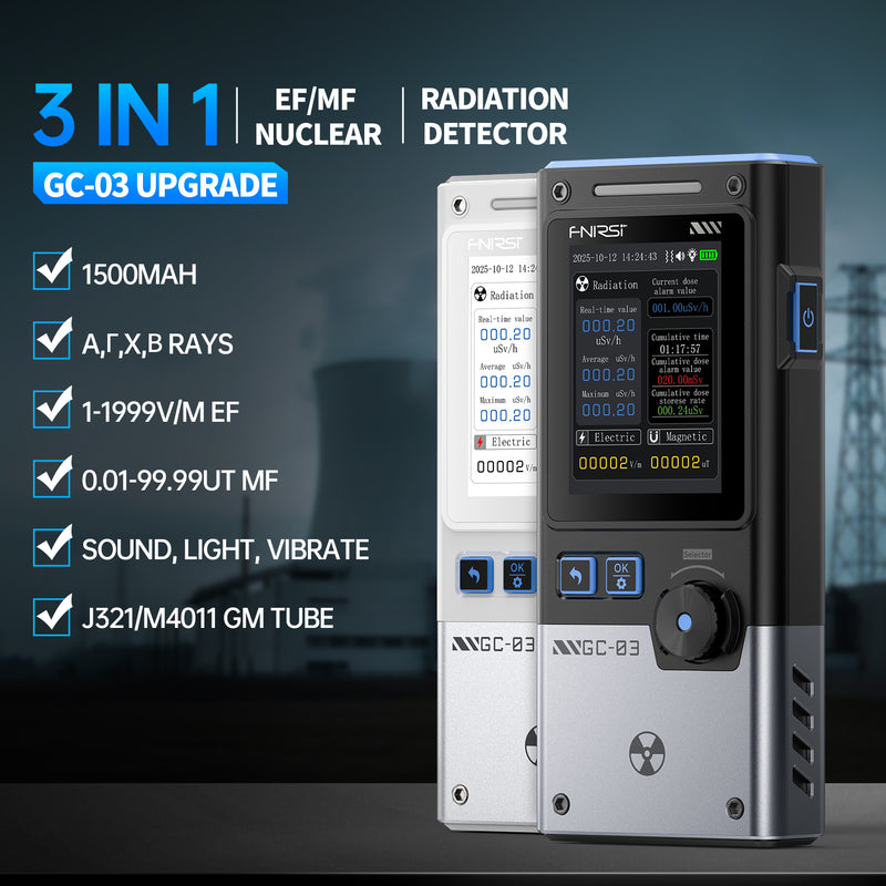 Cargue la imagen en el visor de la galería, [GC-03] FNIRSI Multifunctional Radiation Detector
