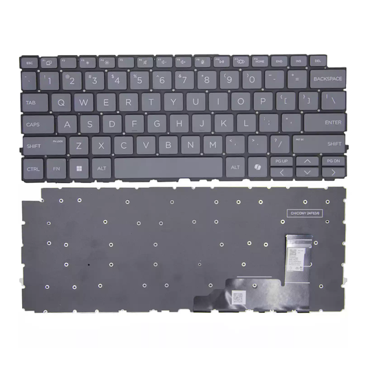 HP EliteBook 1040 G9 G10 / Spectre x360 14 14t-eu Series - Laptop Keyboard With AI Key & Backlit US English Layout