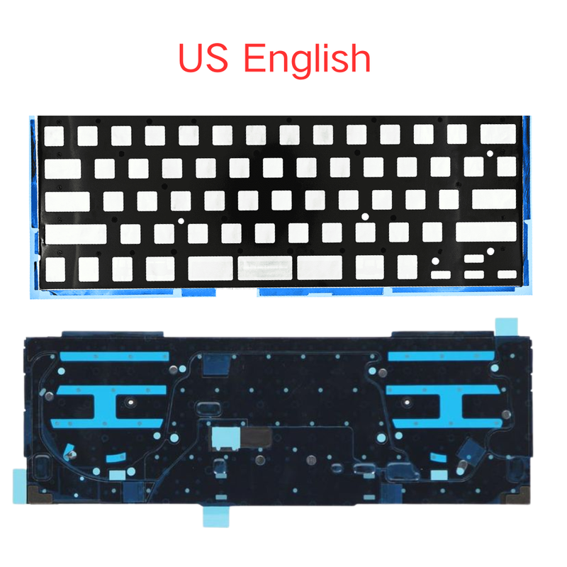 Load image into Gallery viewer, MacBook Pro 13" A1989 / 15" A1990 - Keyboard Backlight Sheet US UK English Layout
