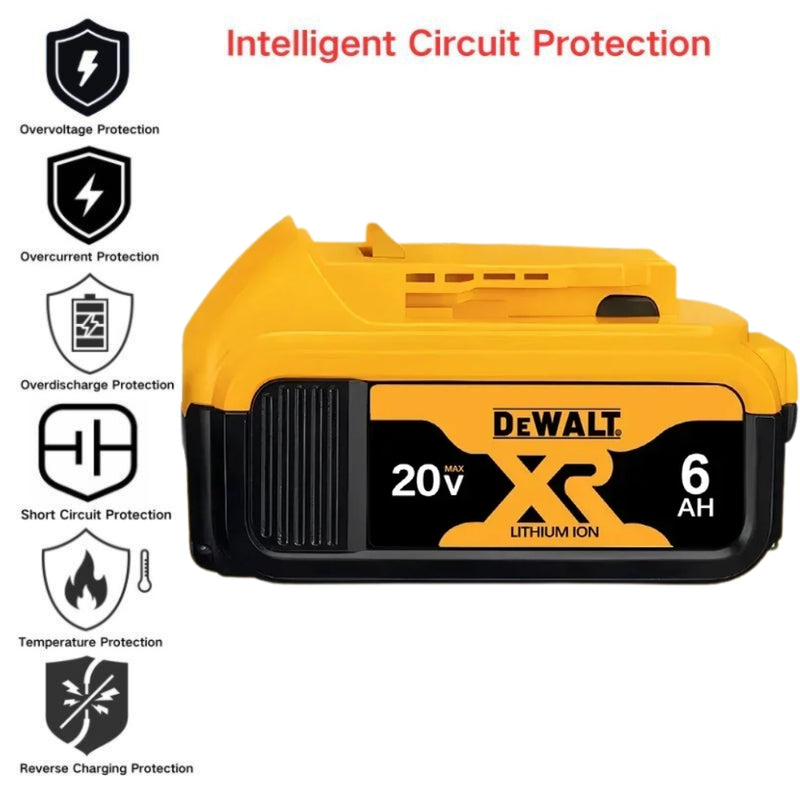 Chargez l'image dans la visionneuse de la galerie, [DCB206] Genuine Original DeWalt 20V Max - Replacement Electrical Tool Li-ion Battery - Polar Tech Australia
