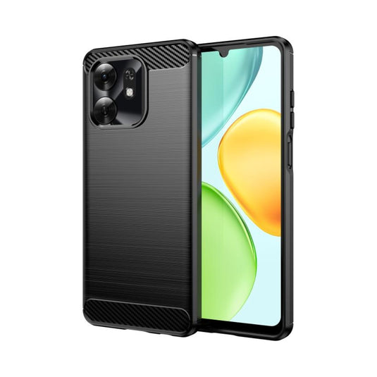 Honor X6d - Carbon Fiber Brushed Texture TPU Phone Case - Polar Tech Australia