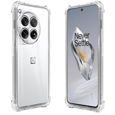 OnePlus 1+12/12R - AirPillow Cushion Transparent Soft Clear TPU Four Corners Protective Case - Polar Tech Australia