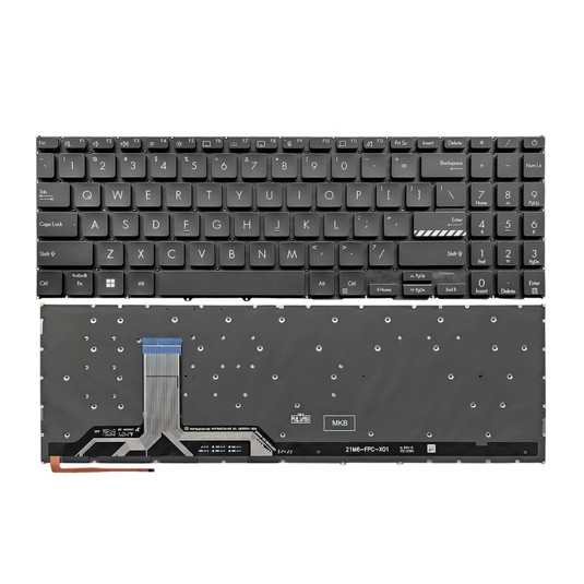 ASUS Vivobook 15 16 M1502I M1503 M1504FA M1505 M1603 M1605 Series - Laptop Keyboard With Backlit US English Layout - Polar Tech Australia