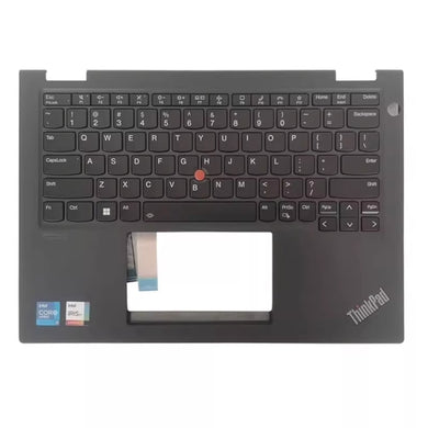 Lenovo ThinkPad X13 Yoga Gen 2 Type 20W8 20W9 - Keyboard With Back Light Frame Housing Palmrest US Layout Assembly - Polar Tech Australia