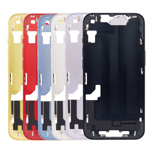 [No Built-in Parts] Apple iPhone 14 - Middle Housing Frame (US Without SIM Tray Version)
