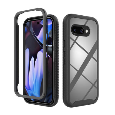 Google Pixel 9A - Solid Color Shockproof TPU Clear PC Phone Case - Polar Tech Australia