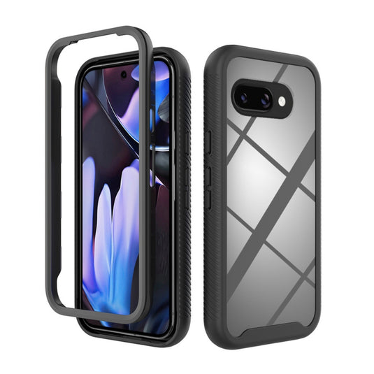 Google Pixel 9A - Solid Color Shockproof TPU Clear PC Phone Case - Polar Tech Australia