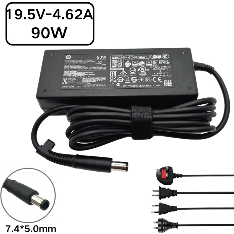 Load image into Gallery viewer, [19.5V-4.62A/90W][7.4*5.0] HP All-in-One 24 Laptop AC Power Supply Adapter Charger
