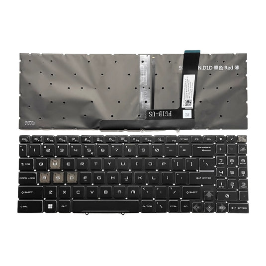 MSI Cyborg 15 A13V A13VF /  PULSE 15 B13V MS-1583 MS-1585 Series - Laptop Keyboard With Backlit US layout