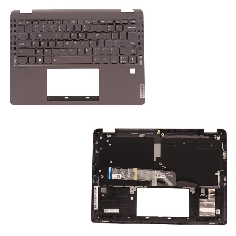 Cargue la imagen en el visor de la galería, Lenovo Flex 5 14ALC7 14IAU7 - Laptop Palmrest Cover With Keyboard &amp; Backlit US English Layout - Polar Tech Australia
