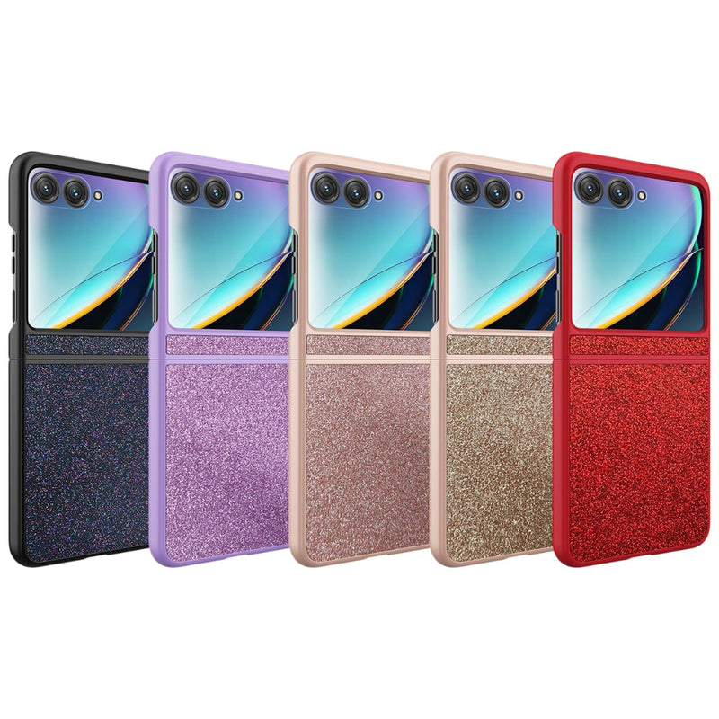 Load image into Gallery viewer, Motorola Razr 50/Ultra - Glitter Sparkly Silicone Full Coverage Shockproof Phone Case - Polar Tech Australia
