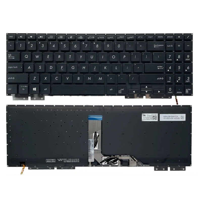 Load image into Gallery viewer, ASUS ZenBook Flip 15 UX562 / UX562FA / UX562FAC / UX562FD / UX562FDX 15.6&quot; 15.6 Inch Series - Laptop Keyboard With Backlit US Layout
