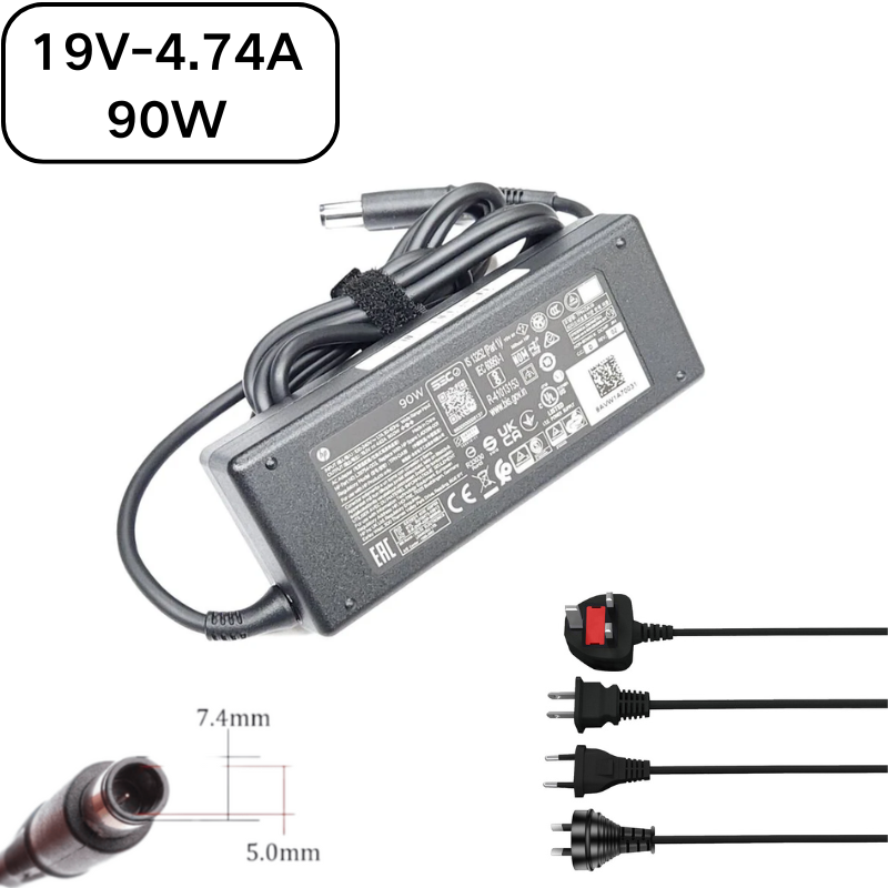 Load image into Gallery viewer, [19V-4.74A/90W][7.4x5.0] HP HP All-in-One 24 PC 24-cb / Desktop 27-cb / ProDesk 600 G6 Desktop Mini PC Series - Laptop AC Power Supply Adapter Charger
