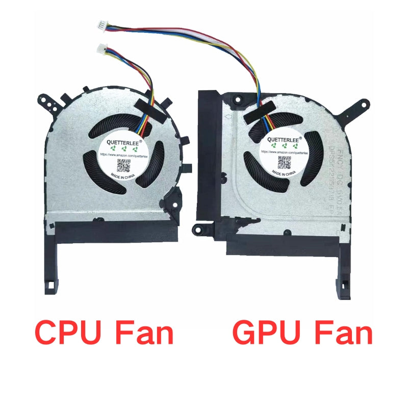 Cargue la imagen en el visor de la galería, ASUS TUF A17 FA706 FA706I FX706HCB FA706Q FA706QR A15 FA506Q FA506QM QR FX506H FX506HC FX506HM FX506LH-AS51 RTX30 (Year 2021) Series - CPU &amp; GPU Cooling Fans Replacement Parts - Polar Tech Australia
